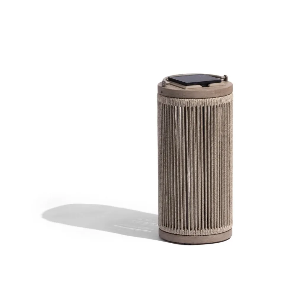 Les Jardins Solcellelamper>LED-solcellelampe Rop&Strip højde 40 cm, 3.000 K, 500 lm