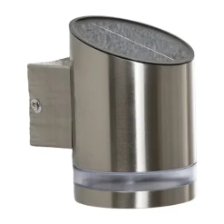 LED-solcellelampe Salma til anbringelse på muren^Lindby