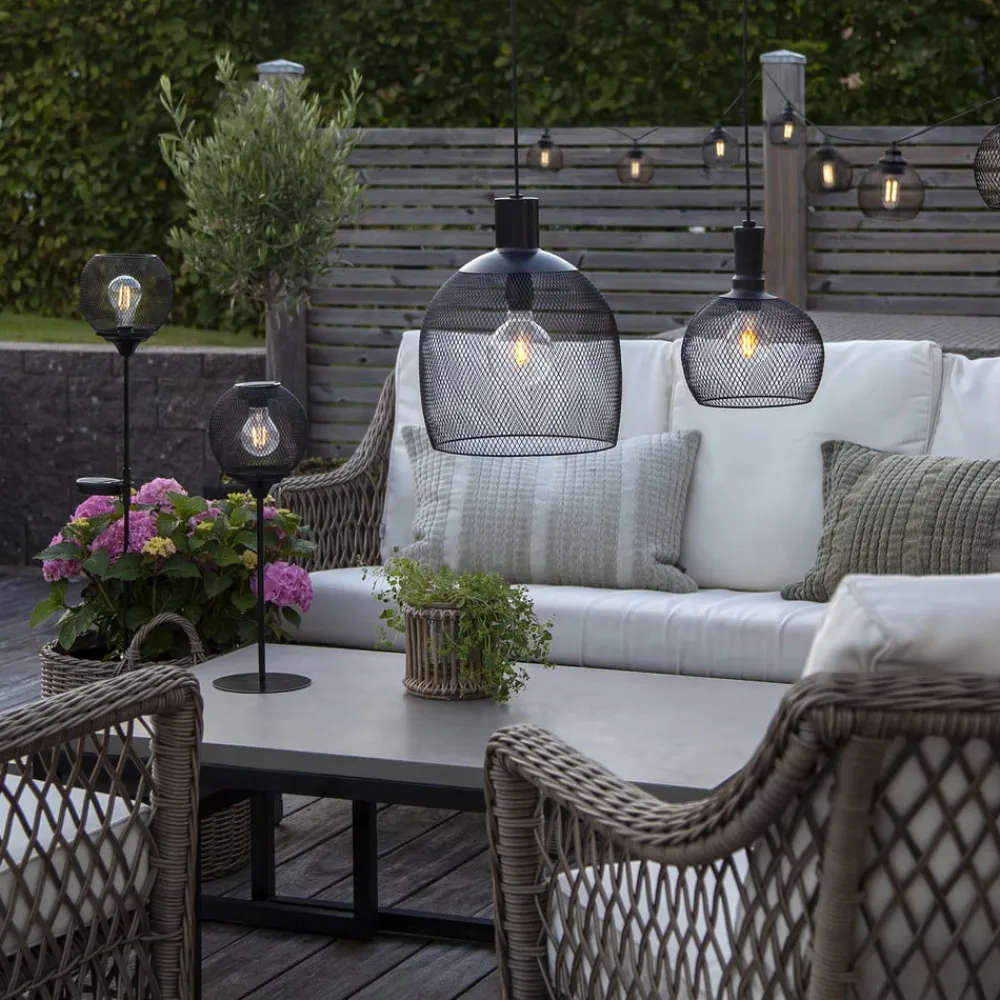 STAR TRADING LED-solcellelampe Suinlight med jordspyd