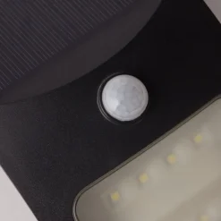 Searchlight LED-solcellelampe til væg 67420BK-PIR, bevægelsessensor