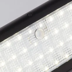 Searchlight Væglampe Med Sensor>LED-solcellelampe til væg 67422BK-PIR, bevægelsessensor