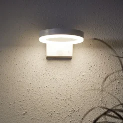 STAR TRADING Solcelle Lampe Med Sensor|Væglampe Med Sensor>LED-solcellelampe til vægmontering Vidi med bevægelsessensor