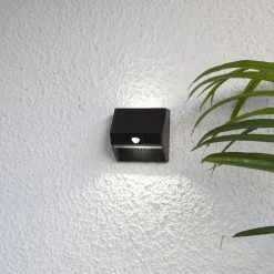 STAR TRADING LED-solcellelampe Wally med opad- og downlight