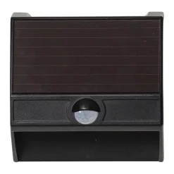 STAR TRADING LED-solcellelampe Wally med opad- og downlight