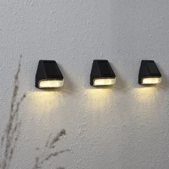 STAR TRADING LED-solcellelampe Wally Mini i sæt med 3 stk.