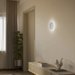 Nowodvorski Lighting Møbel Og Interiør>LED-spejl Ring S, Ø 19 cm, glas, varmhvid