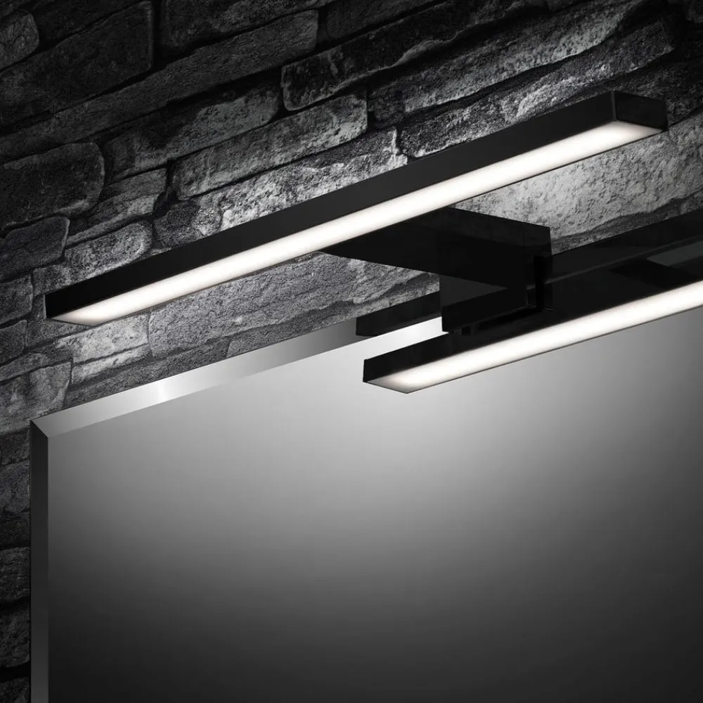 Briloner LED-spejlbelysning Dun Brilo, IP44, bredde 30 cm