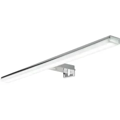 LED-spejlbelysning Pandora, krom, bredde 60,8 cm^Ebir Discount