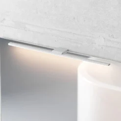 MCJ Væg- Og Spejllamper>LED-spejlbelysning Triga, IP44, hvid, 60 cm, 3.000K