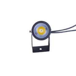 Näve LED-spot med jordspyd SPOTI, sort, 3-sæt, IP44