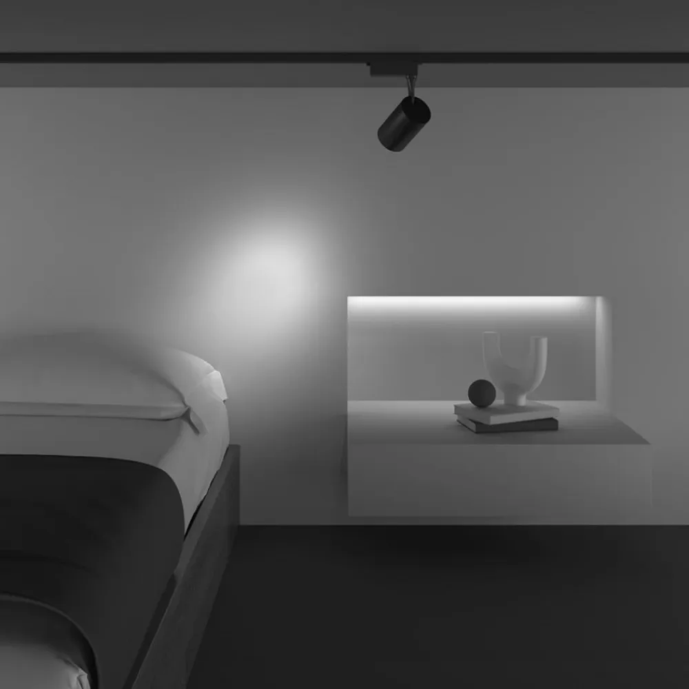 Maytoni LED-spotlight Vuoro Unity, sort, 4.000 K, 10 W, 1-faset