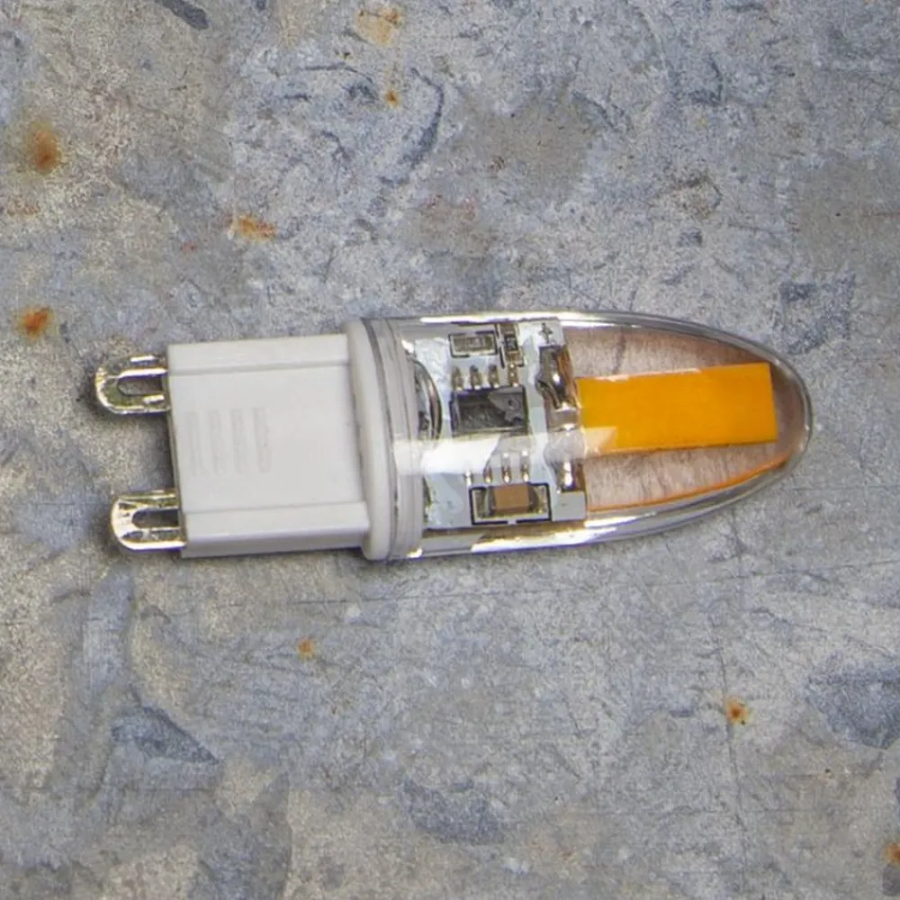 LED-stiftsokkelpære, G9, 1,8 W, klar, 2.800 K, dæmpbar, 200 lm^STAR TRADING Outlet