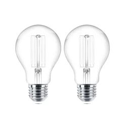 LED-trådpære E27 sæt med 2 stk. 4W 470 lm klar 2.700K^Lindby