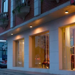 CMD Udendørs Loftlamper|Væglamper>LED-udendørslampe 9025, Ø 15 cm