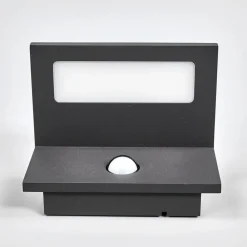 LED-udendørsvæglampe Darina, bevægelsessensor^Lucande Best