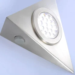 LED-underskabsbelysning Helena, trekant, sæt med 3^Paul Neuhaus Sale