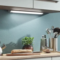 Telefunken Underskabsbelysning>LED-underskabsbelysning Hestia, 4.000K, 1.000lm, titanium