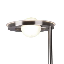 LED-uplight Barrie med læselampe, nikkel mat^Trio Lighting Sale