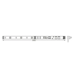Flex Remote LED-strip IP20 RGBW, 3m^LEDVANCE Best