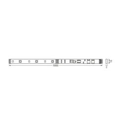 Flex Remote LED-strip IP20 RGBW, 5 m^LEDVANCE Outlet