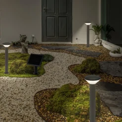 LED stibelysning Endura Hybrid Olona, mørkegrå^LEDVANCE New