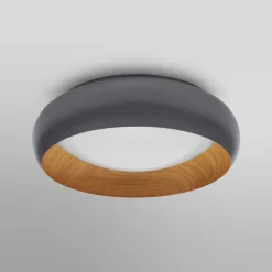 LEDVANCE LED-loftlampe Orbis Livia Ø 30 cm, grå, metal