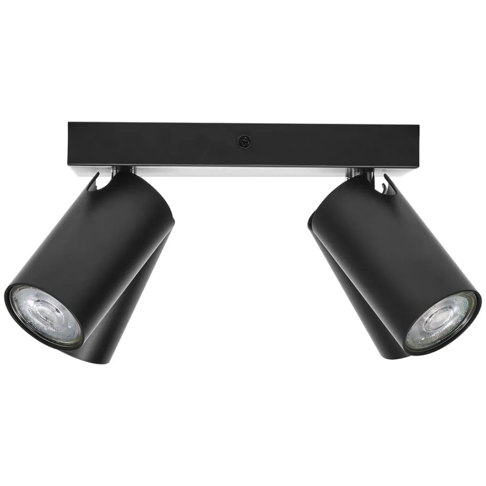 LED-spot Octagon dæmpbar, 4-lys firkantet sort^LEDVANCE New