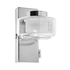 LEDVANCE Væg- Og Spejllamper>LED-væglampe Orbis Flame, 1 lyskilde, krom, IP44