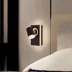 Mars LED-vægspot, 2-lys, 1 spot, sort^LEDVANCE