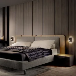 Mars LED-vægspot, 2-lys, 1 spot, sort^LEDVANCE