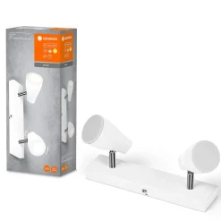 LEDVANCE Pear LED-spot GU10 2 lk hvid