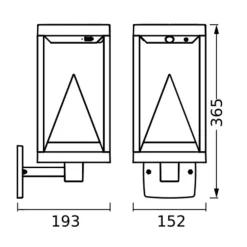 LEDVANCE SMART+ Bluetooth Solar Alps Wall Flerfarvet væg