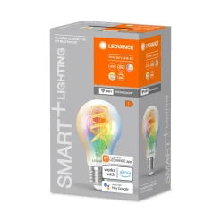 LEDVANCE SMART+ WiFi E27 4,8W Classic klar RGB CCT