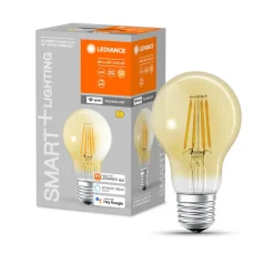 LEDVANCE SMART+ WiFi E27 6W Classic guld 2.400 K