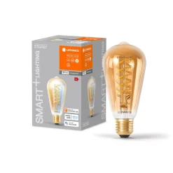 LEDVANCE SMART+ Dæmpbar Led-Pære|Filament Pære><noscript><img width=