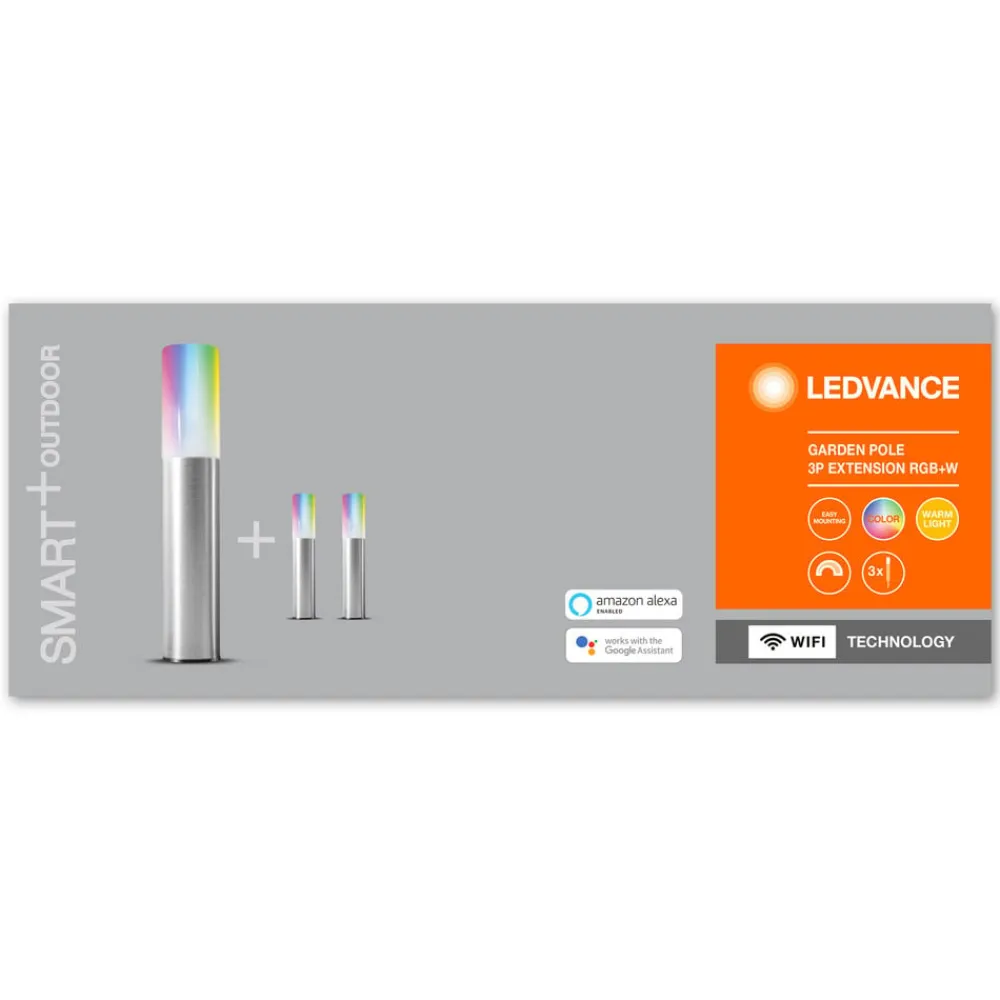 LEDVANCE SMART+ WiFi Garden Pole 36,5 cm 3 stk