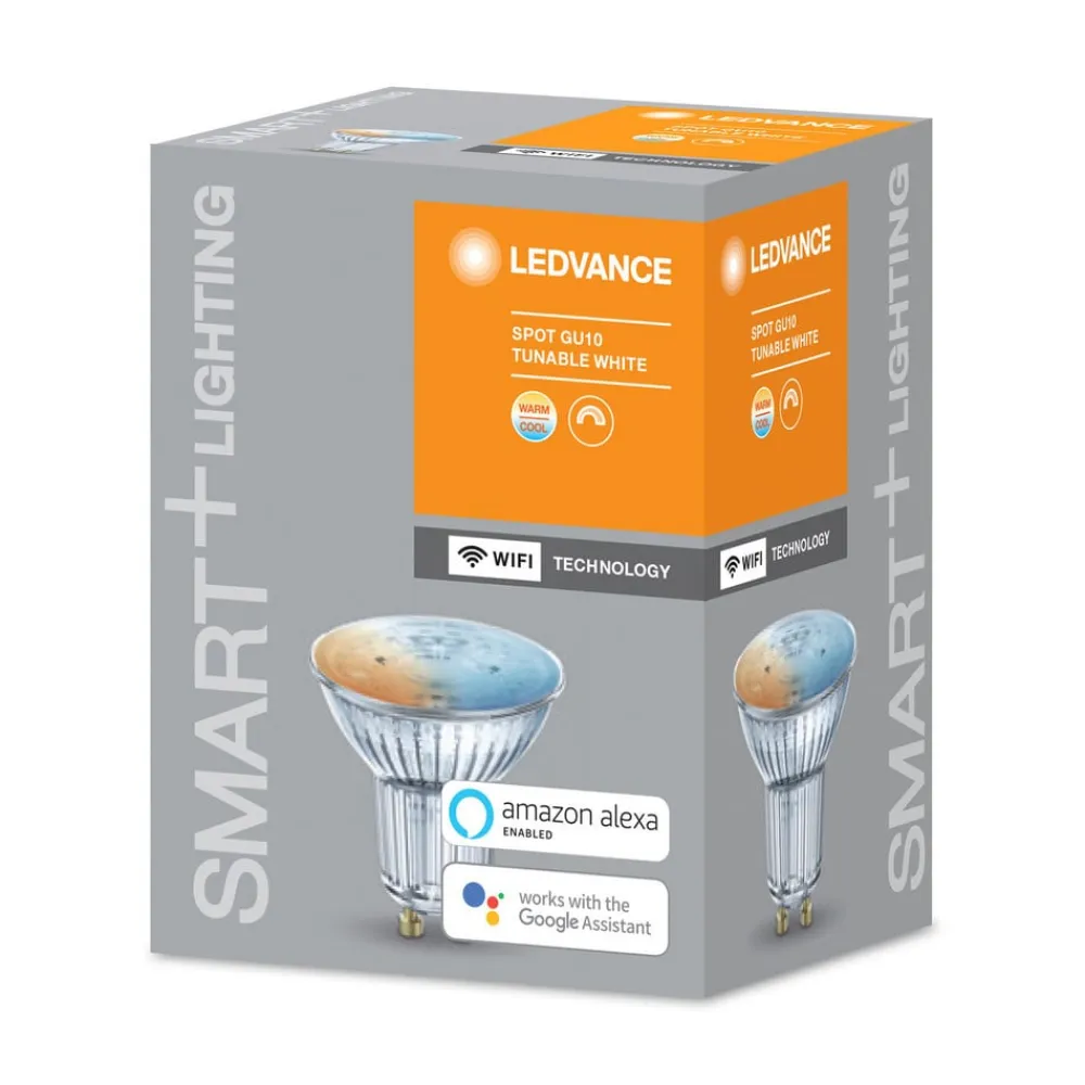 LEDVANCE SMART+ WiFi GU10-reflektor 4,9 W 45° CCT