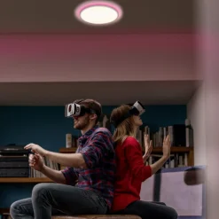 LEDVANCE SMART+ WiFi Orbis Ultra Slim Baggrundsbelysning, Ø24cm sort