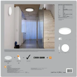 WiFi Planon LED-panel CCT Ø45cm^LEDVANCE SMART+ Best