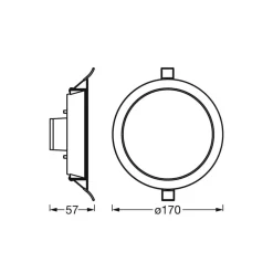 LEDVANCE SMART+ Indbygningsspots><noscript><img width=