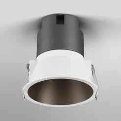 LEDVANCE Indbygningsspots>Twist spot Ø9,3cm 830 hvid/sort