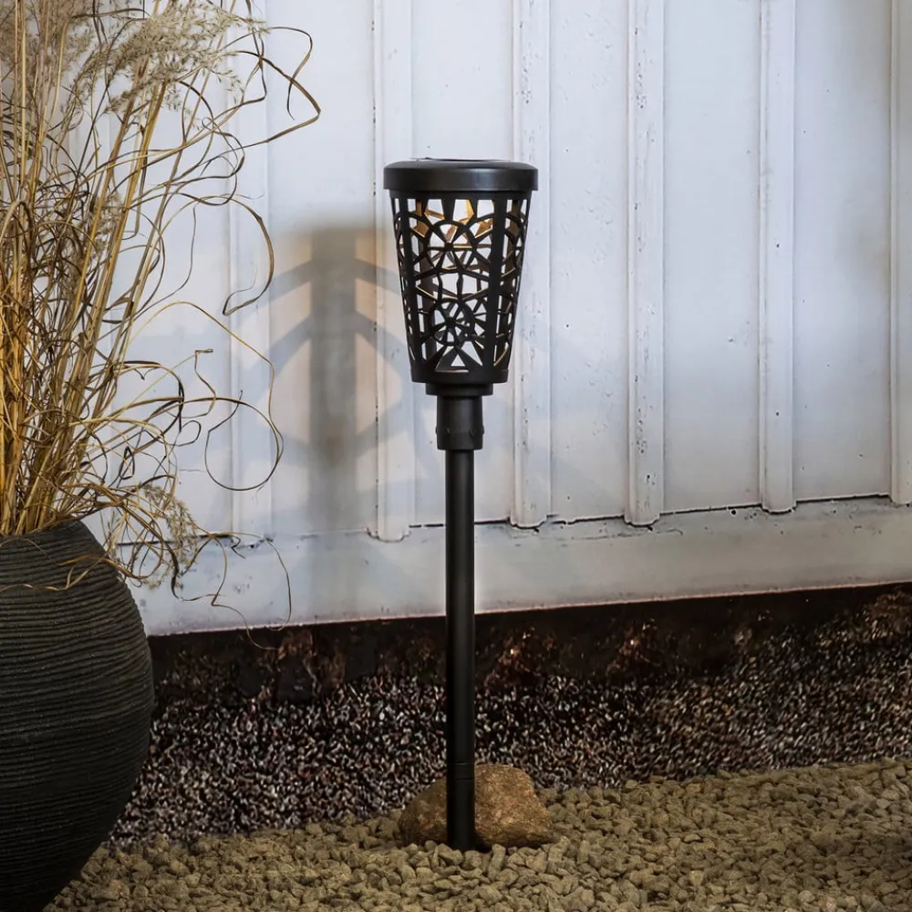 LED-vejlampe solcelle Sinnia med jordspyd^STAR TRADING Best