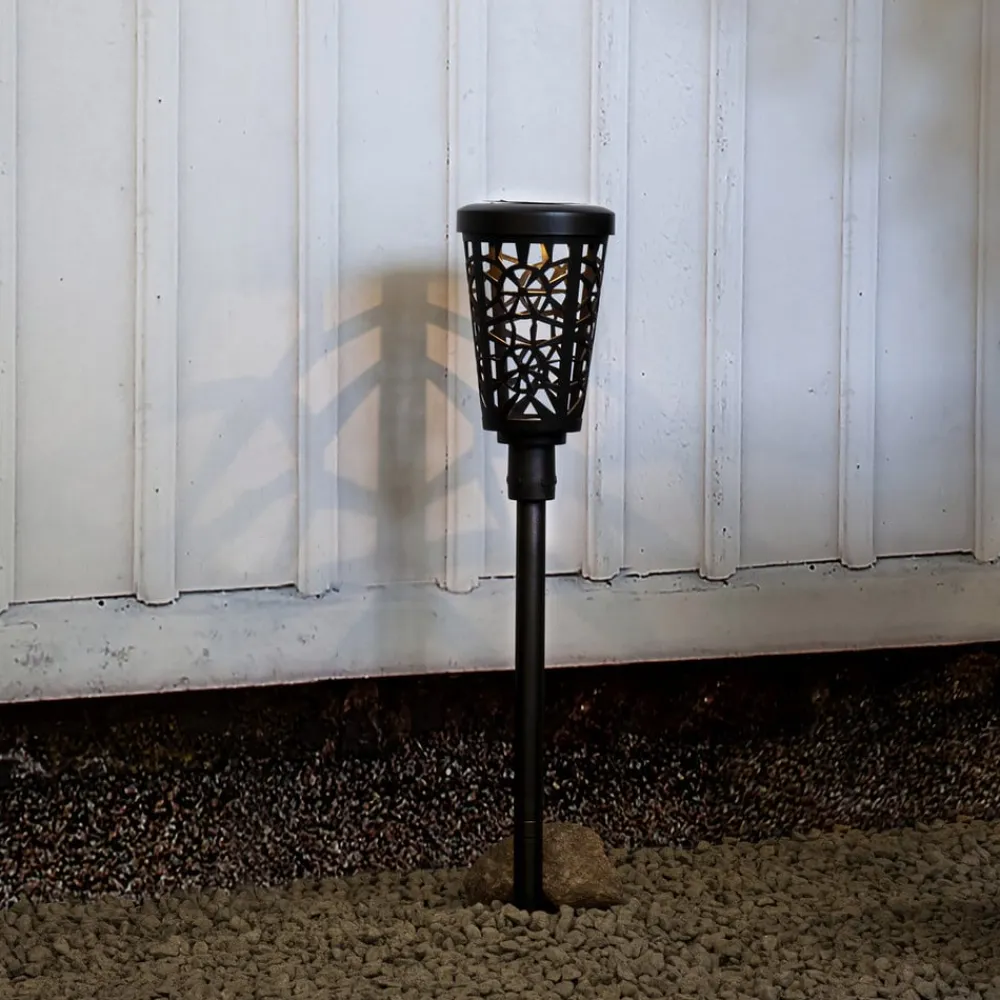 LED-vejlampe solcelle Sinnia med jordspyd^STAR TRADING Best