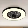 Reality Leuchten LED-ventilator Linköping lydløs CCT RGB fjernbetjening højttaler