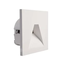 Deko-Light LED-vægindbygningslampe SET Alwaid, hvid 8 x 8 cm vinkel 2.700 K