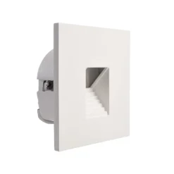 LED-vægindbygningslampe SET Alwaid, hvid 8 x 8 cm, niveau 2.700 K^Deko-Light Discount