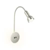 LED-væglampe 2178012 dobbelt switch, mat nikkel^Briloner Outlet