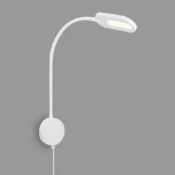 Briloner LED-væglampe 2177016 med dæmper, hvid