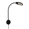 Briloner Væglamper|Væglamper>LED-væglampe 2177015 med dæmper, sort