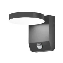 CMD LED-væglampe 9083, sensor, antracit, 16 cm, CCT, IP54